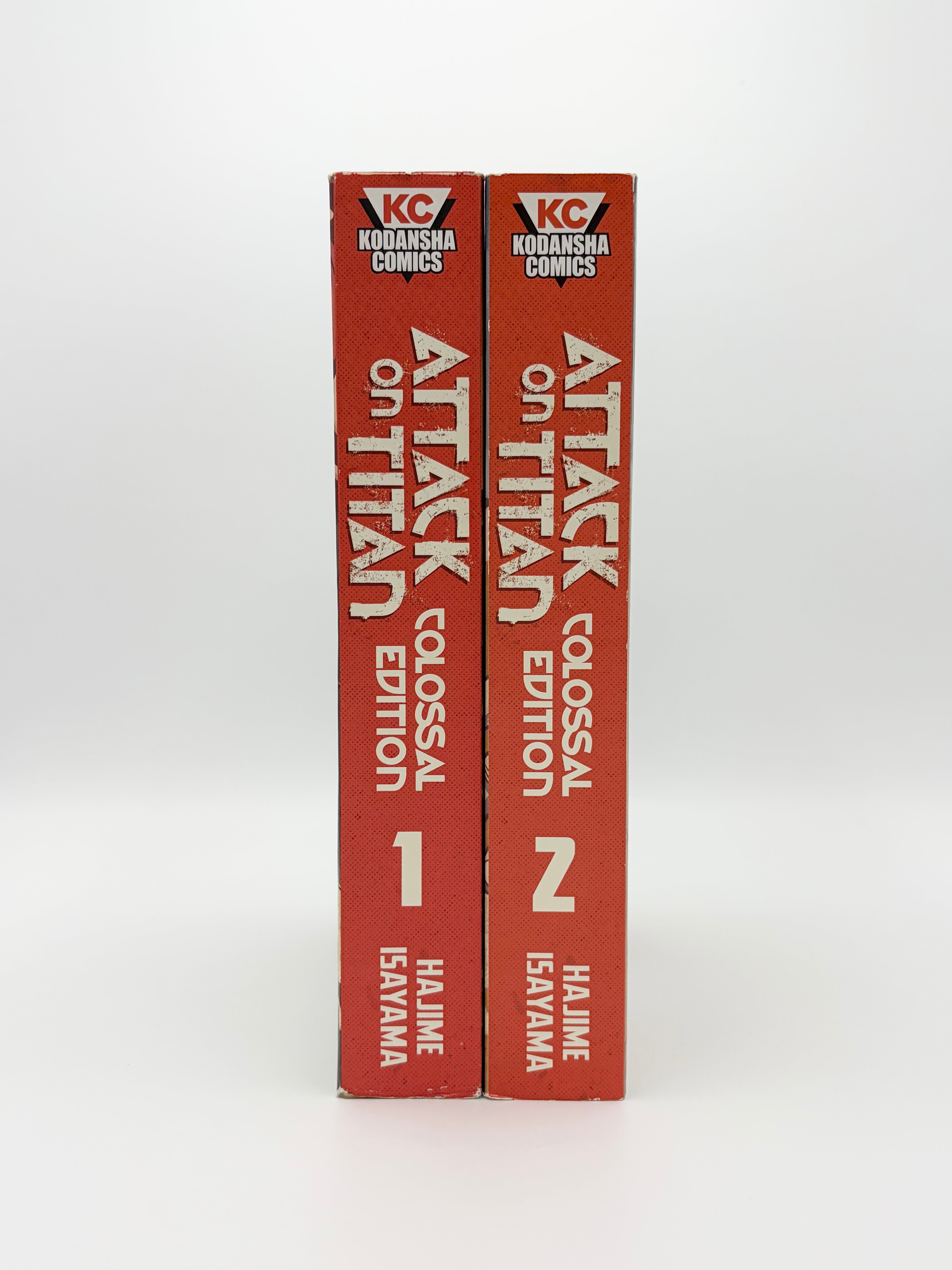 Attack on Titan - Colossal Edition Vols. 1 & 2 by Hajime Isayama