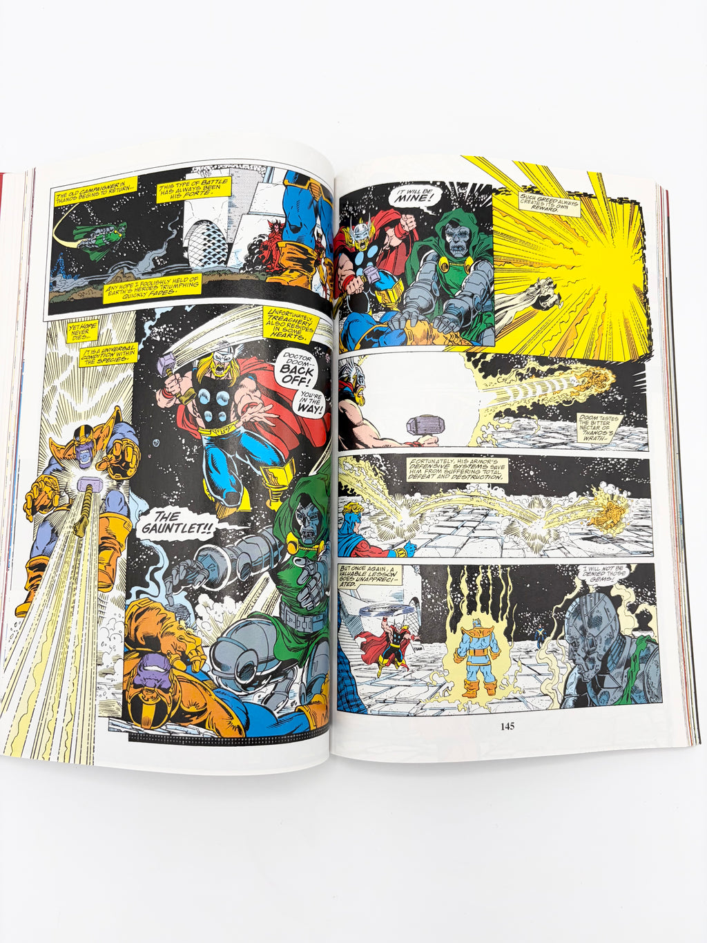 The Infinity Gauntlet by Jim Starlin, George Pérez, and Ron Lim