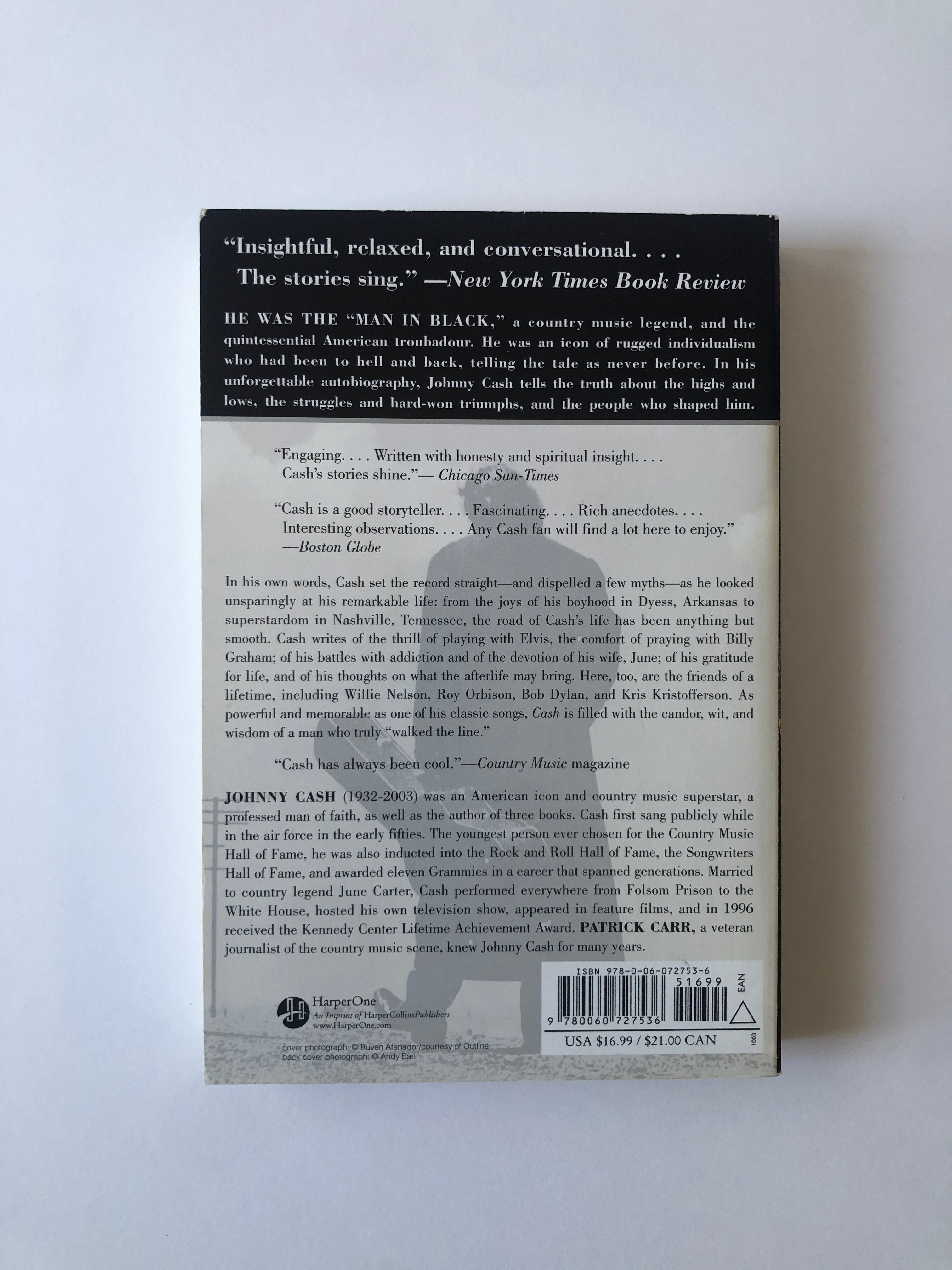 Cash - The Autobiography by Johnny Cash