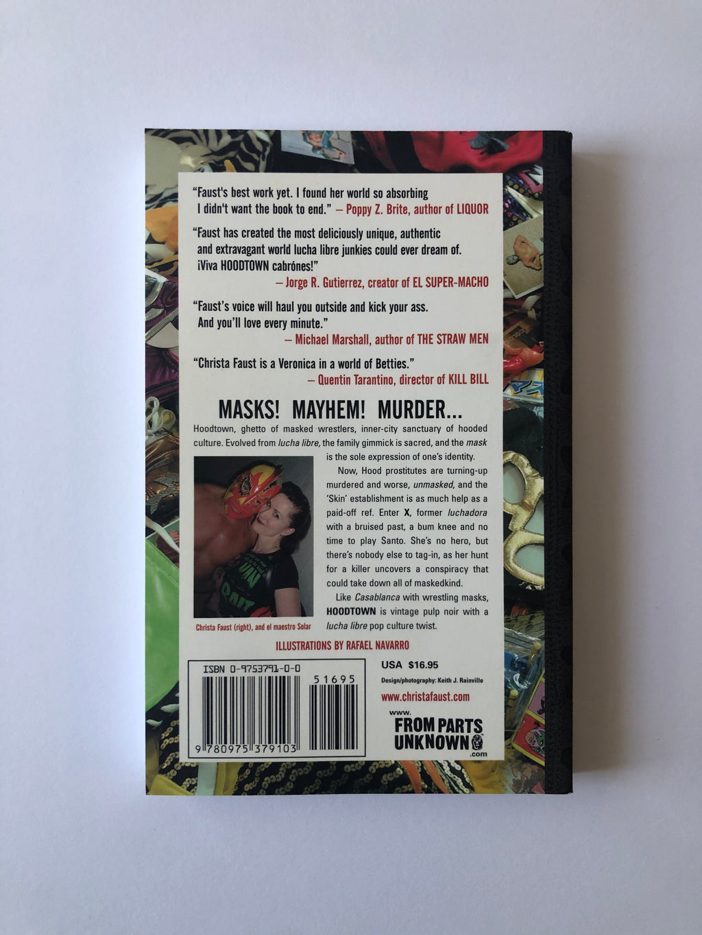 Hoodtown - A Lucha-Noir Novel by Christa Faust
