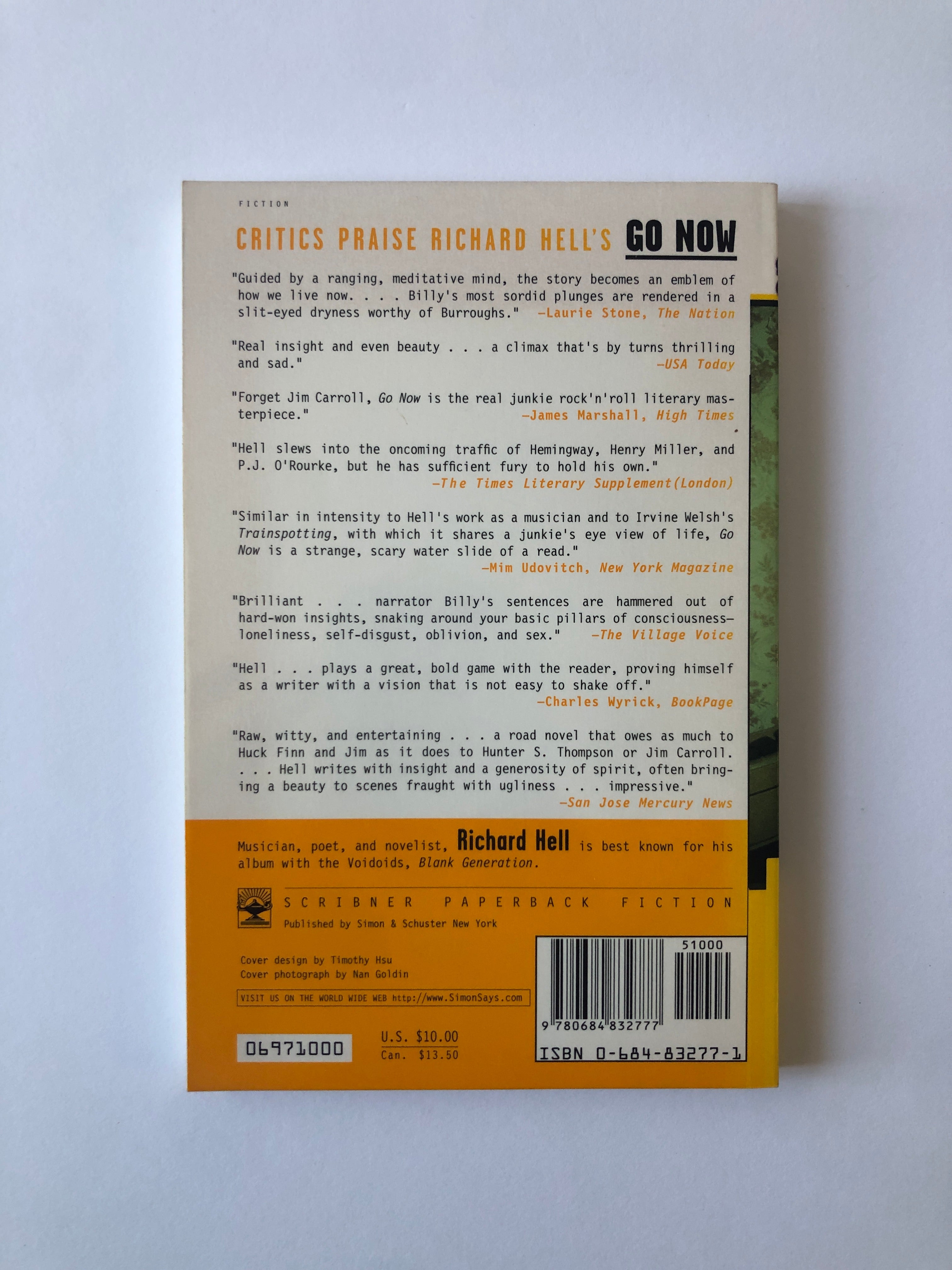 Go Now by Richard Hell