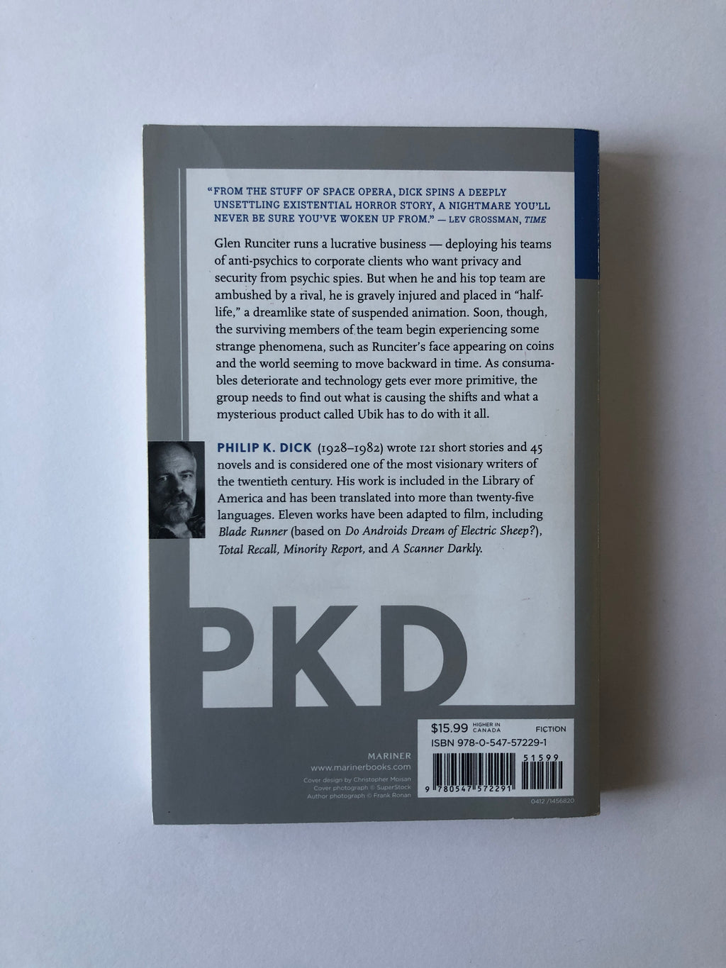 Ubik by Philip K. Dick