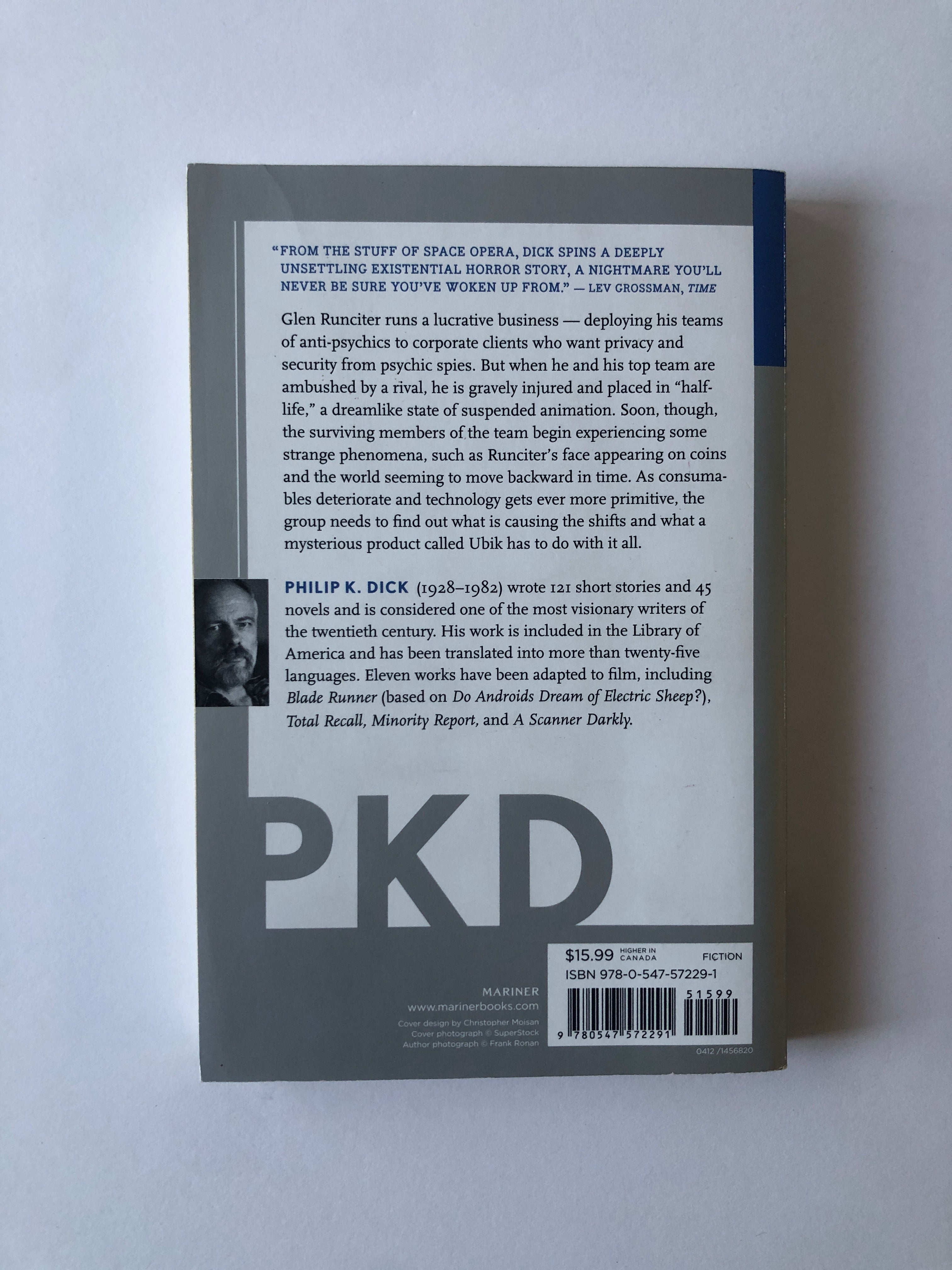Ubik by Philip K. Dick