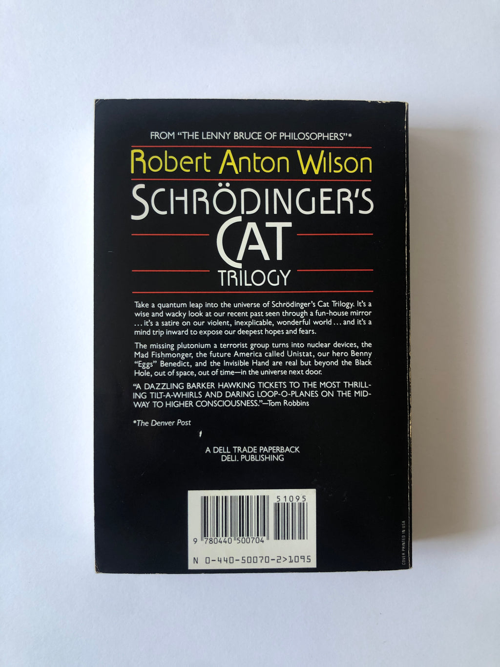 Schrödinger's Cat Trilogy by Robert Anton Wilson