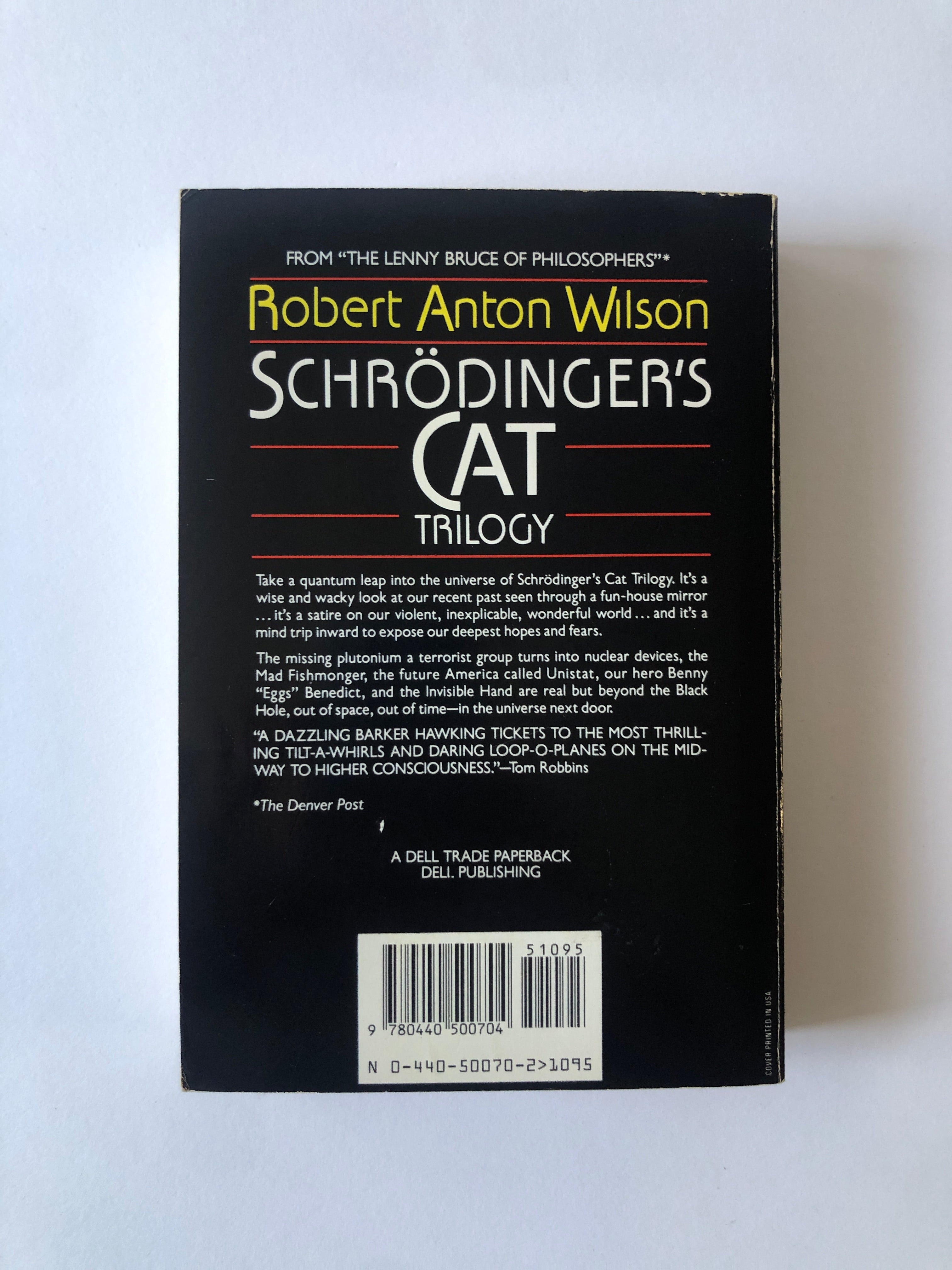 Schrödinger's Cat Trilogy by Robert Anton Wilson
