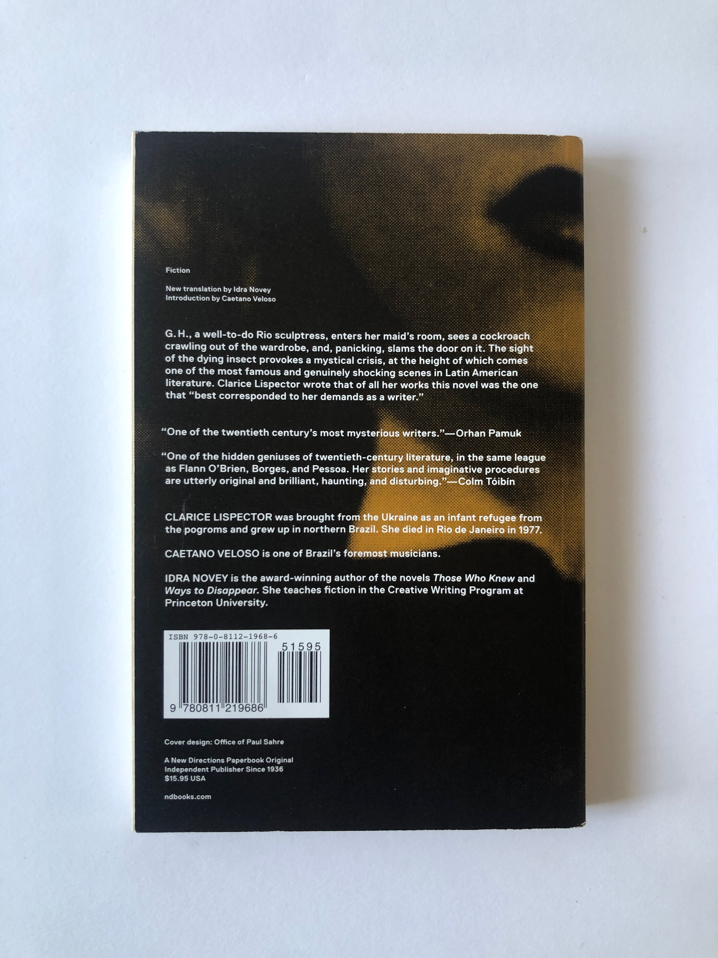 The Passion According to G.H. by Clarice Lispector