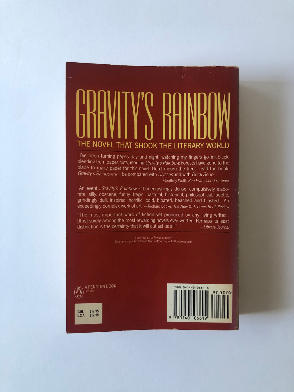 Gravity's Rainbow by Thomas Pynchon