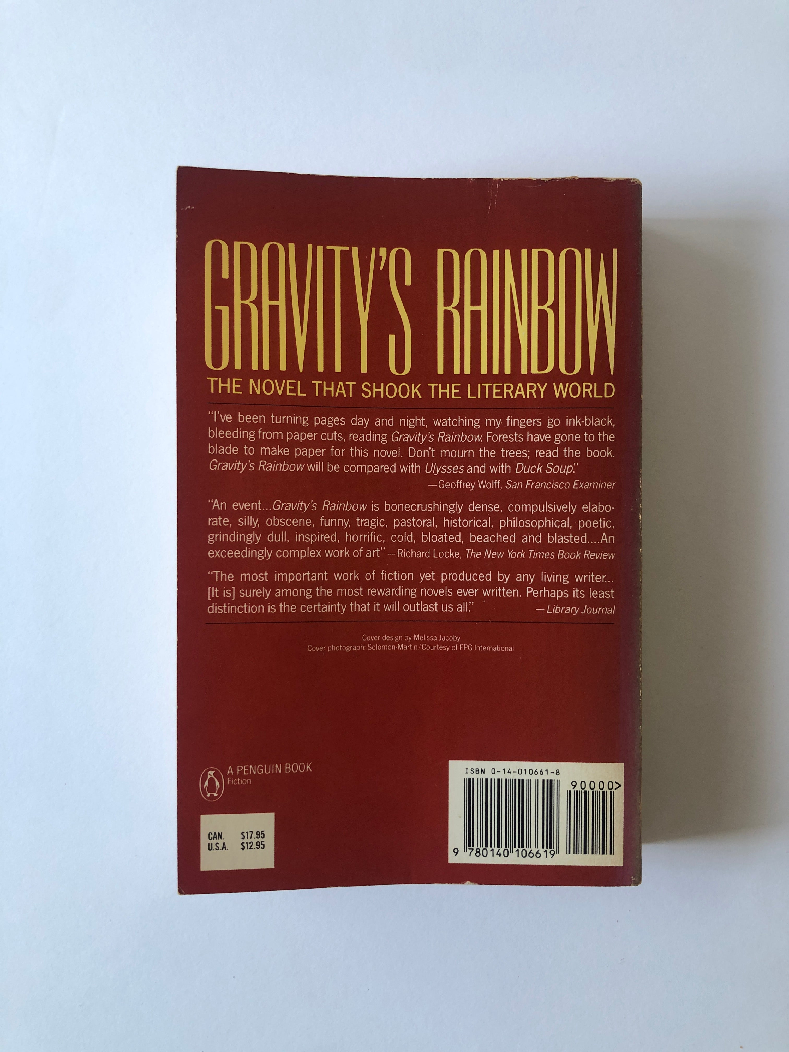 Gravity's Rainbow by Thomas Pynchon